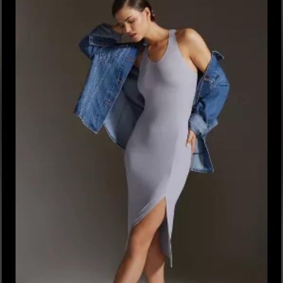 Anthropologie Bordeaux Sleeveless Tank Dress - Picture 4 of 13